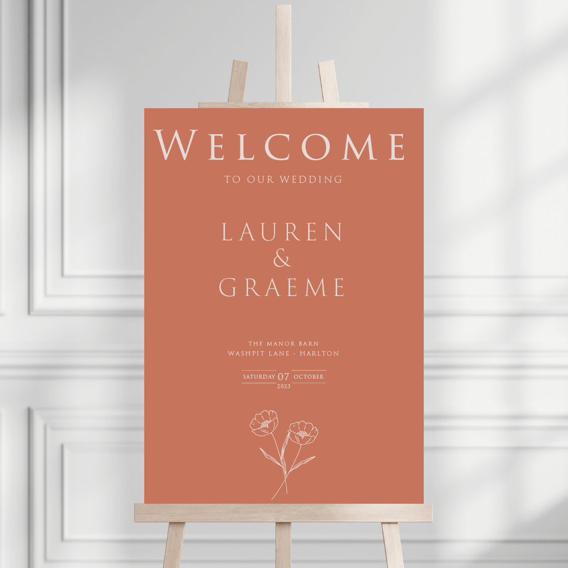 The Minimalist, Welcome Sign - Leicester