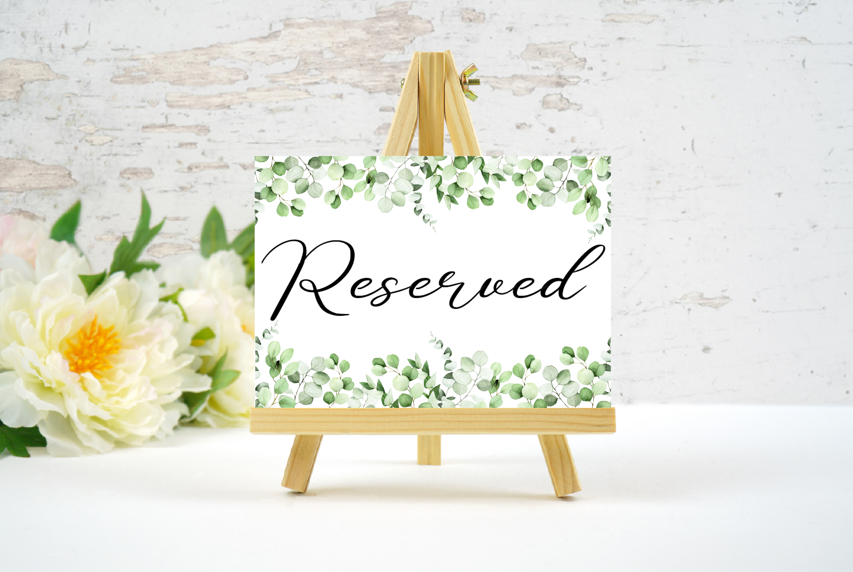 Small Wedding Signs, Reserved - Lily