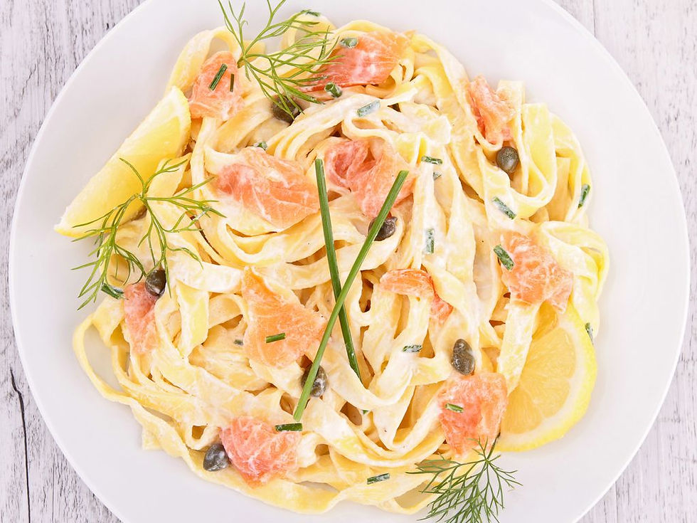 Miniature : Tagliatelle au saumon 