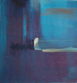 In die Mitte,mit Turnschuh,150x140cm,2009.jpg