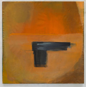 Gun 185x185cm, 2021
