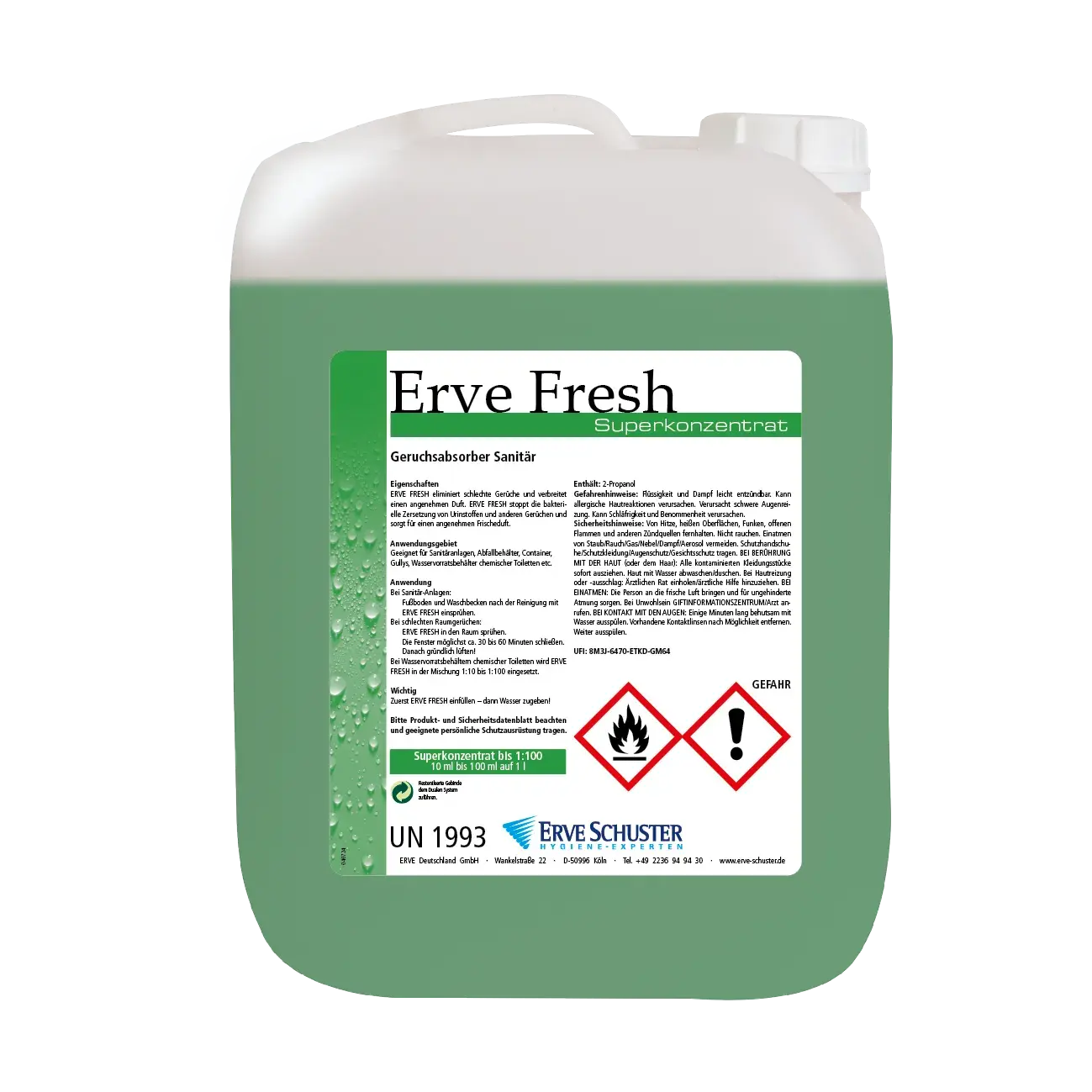 Geruchsabsorber Sanitär Erve Fresh
