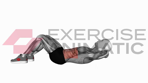 Chest lift with rotation | Exercise Animatic