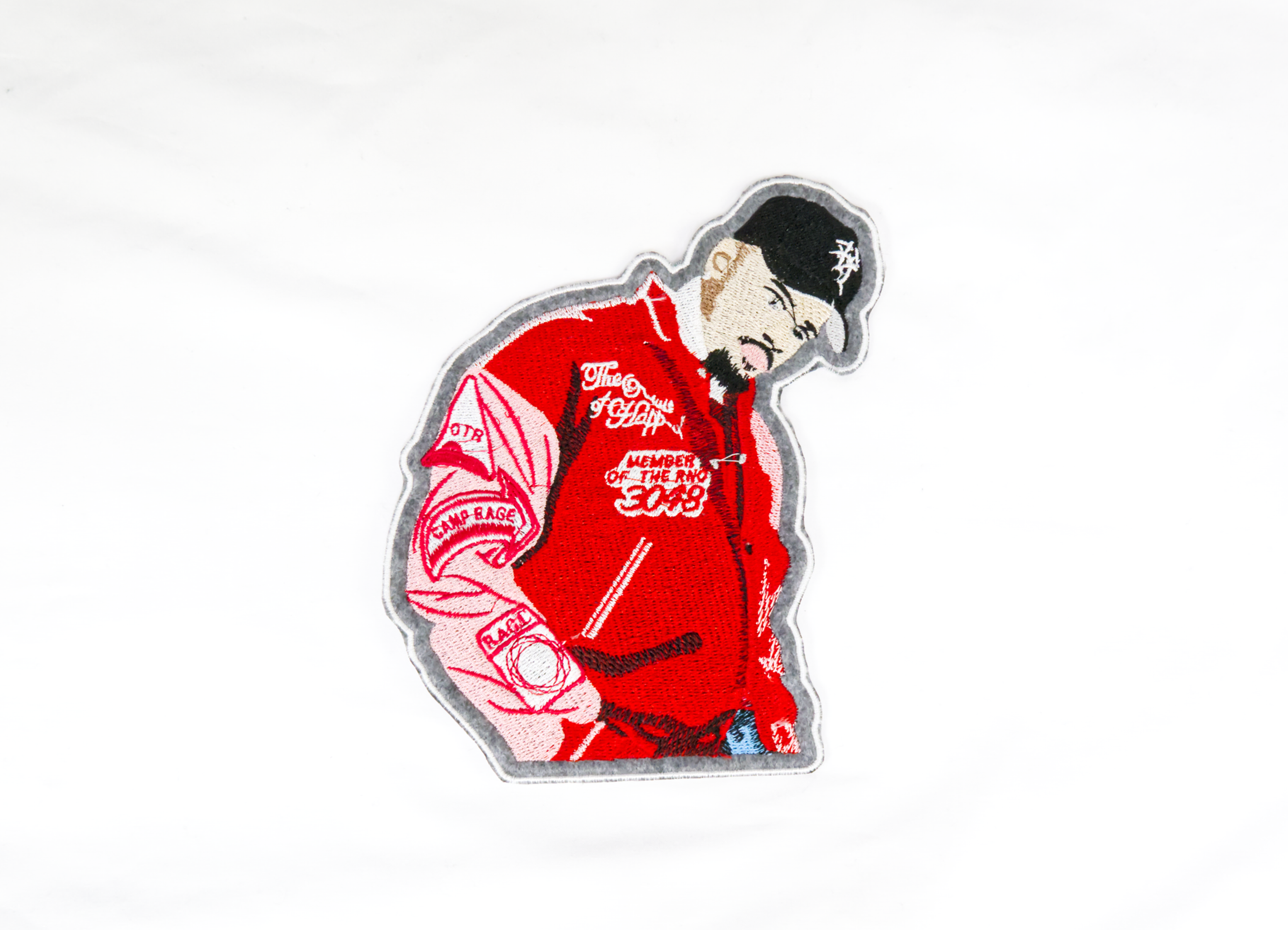 CB Portrait Embroidered Patch