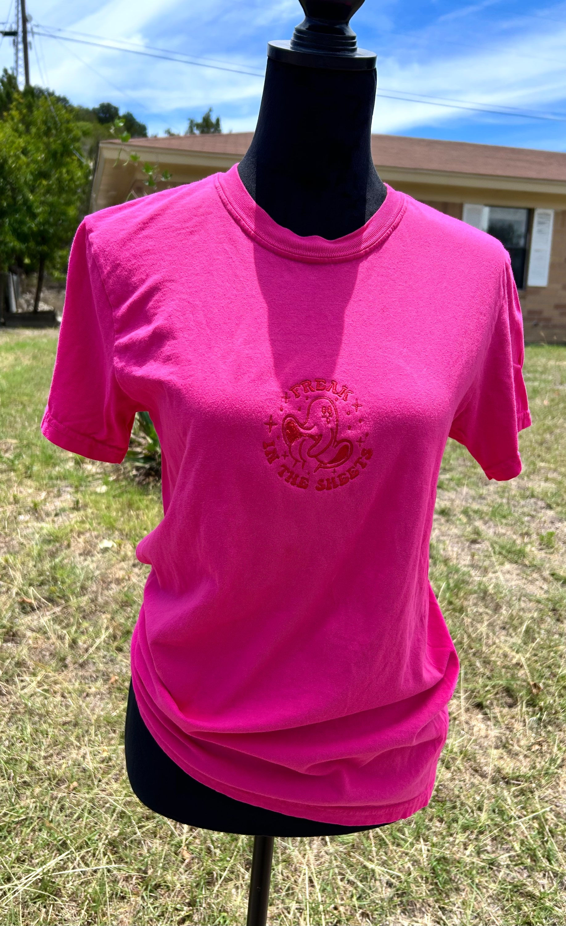 Freak In The Sheets Embroidered T-Shirt