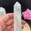 Thumbnail: White Calcite points 