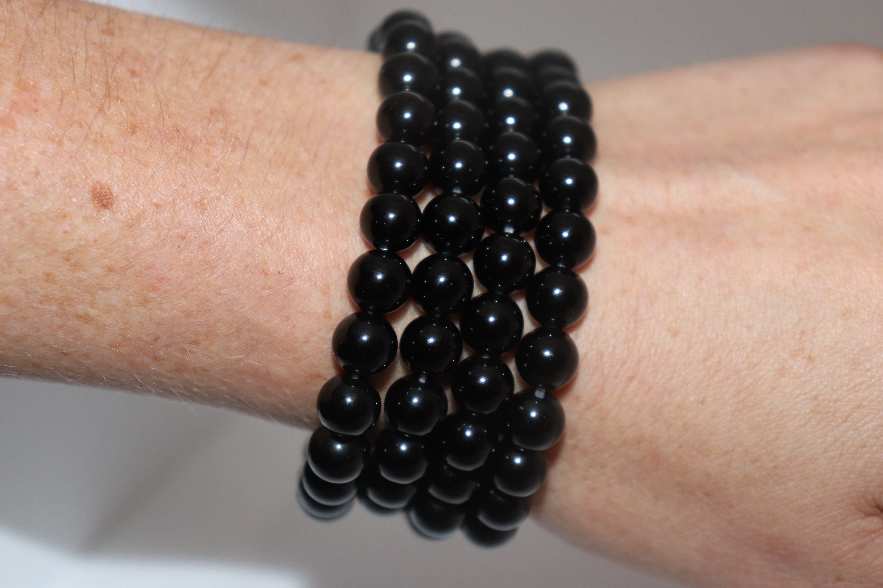 Obsidian bracelets