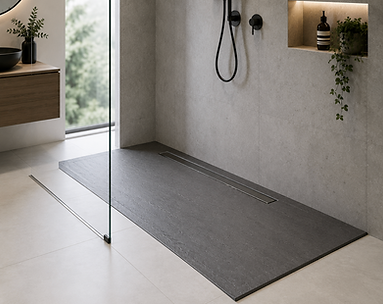 linear shower tray