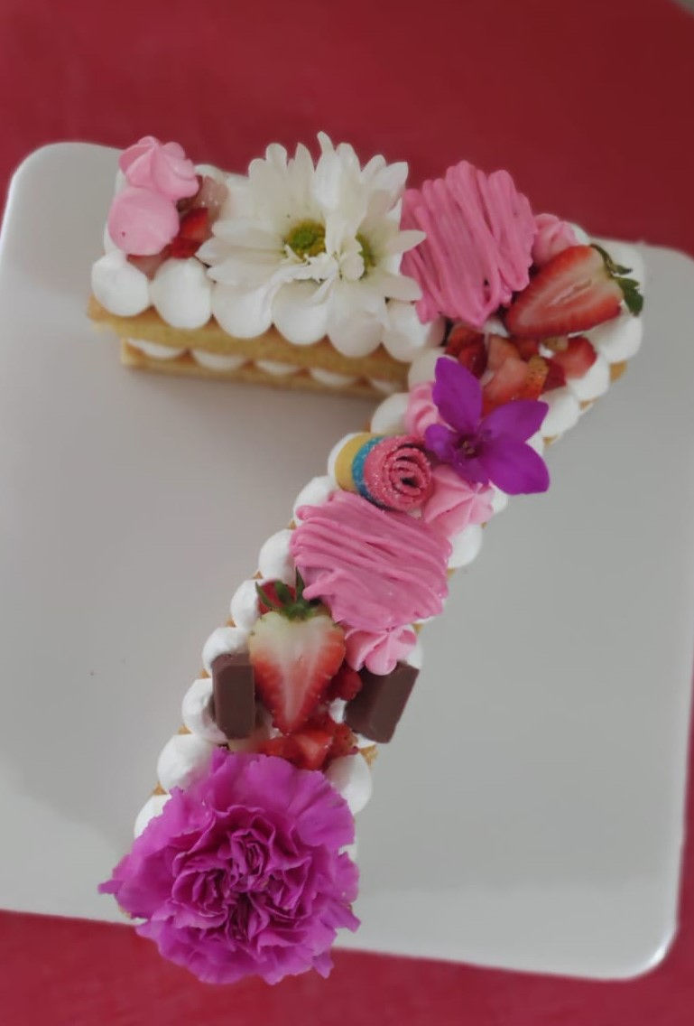 Miniatura: Torta en forma de número
