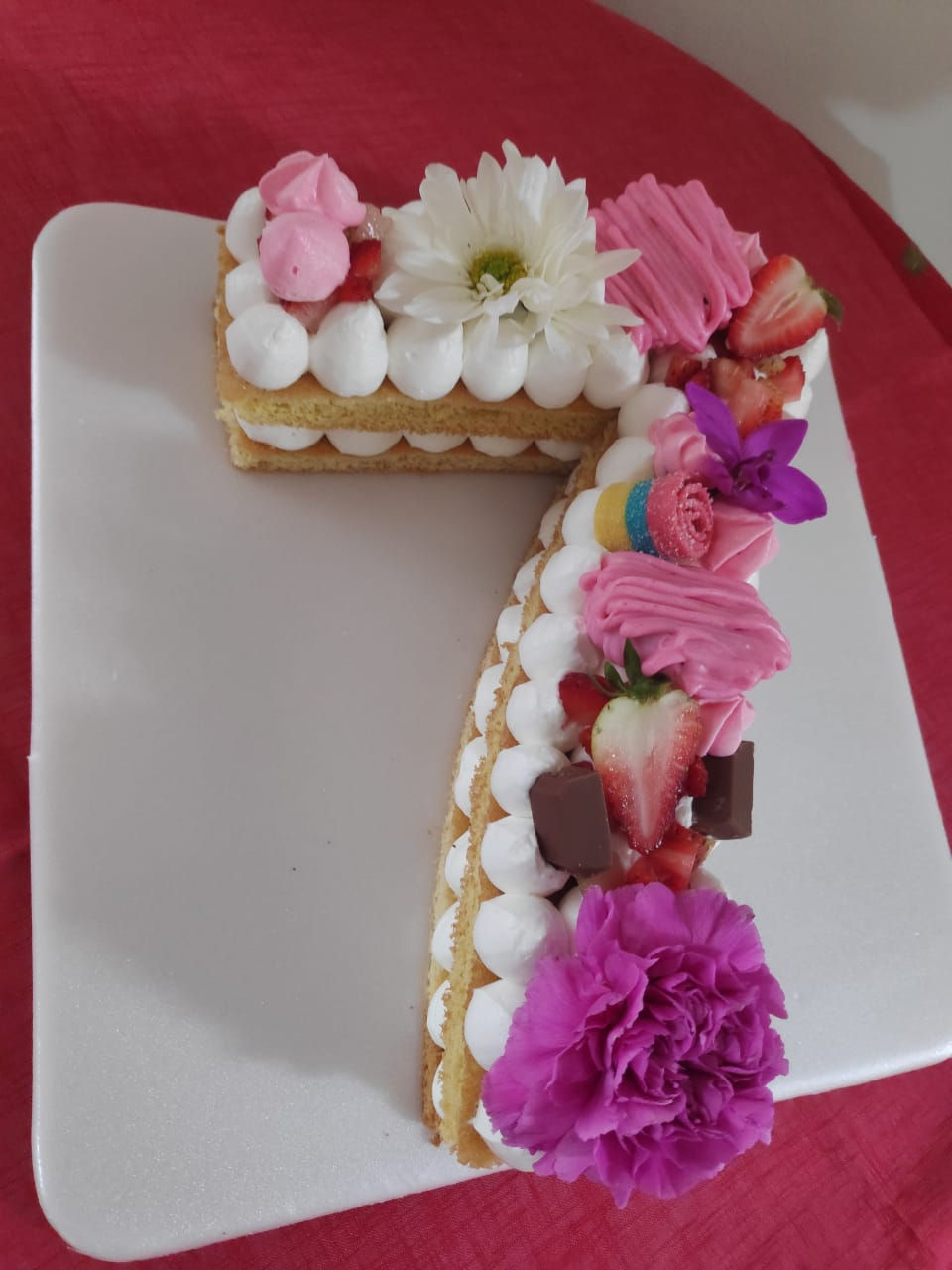 Miniatura: Torta en forma de número