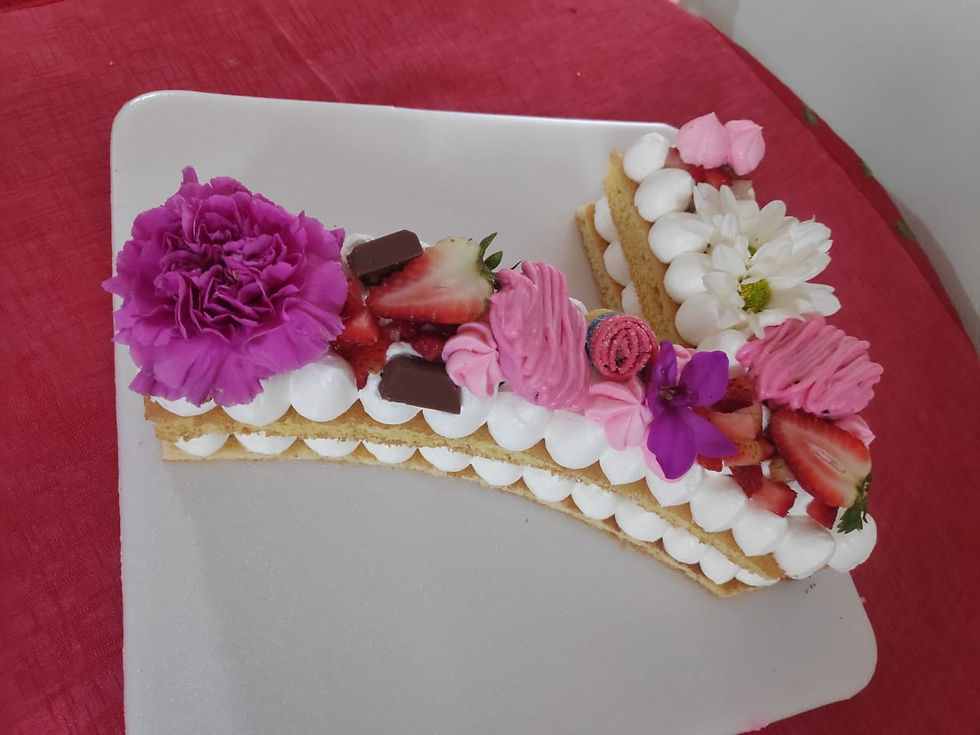 Miniatura: Torta en forma de número