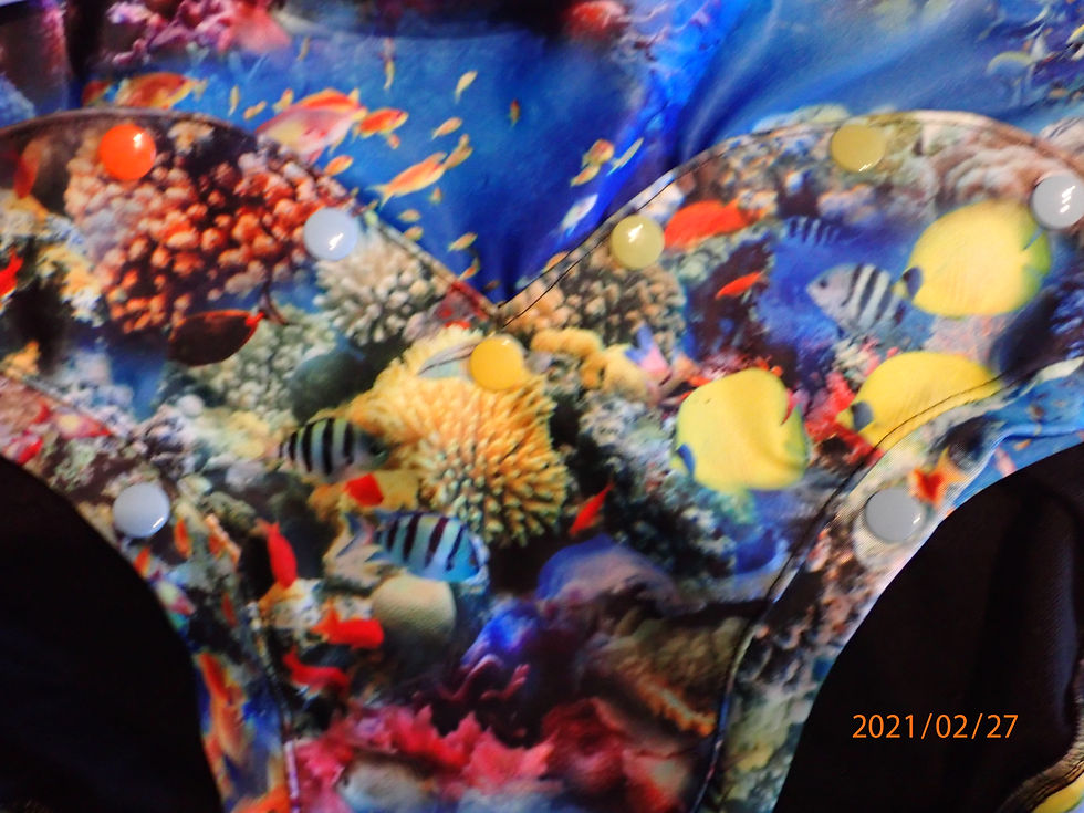 Thumbnail: Custom sized Long Sleeved Mermaid Swimsuit