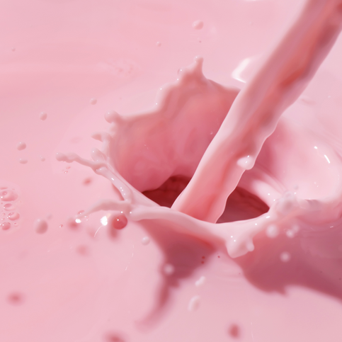 freeze-dried powder in drink