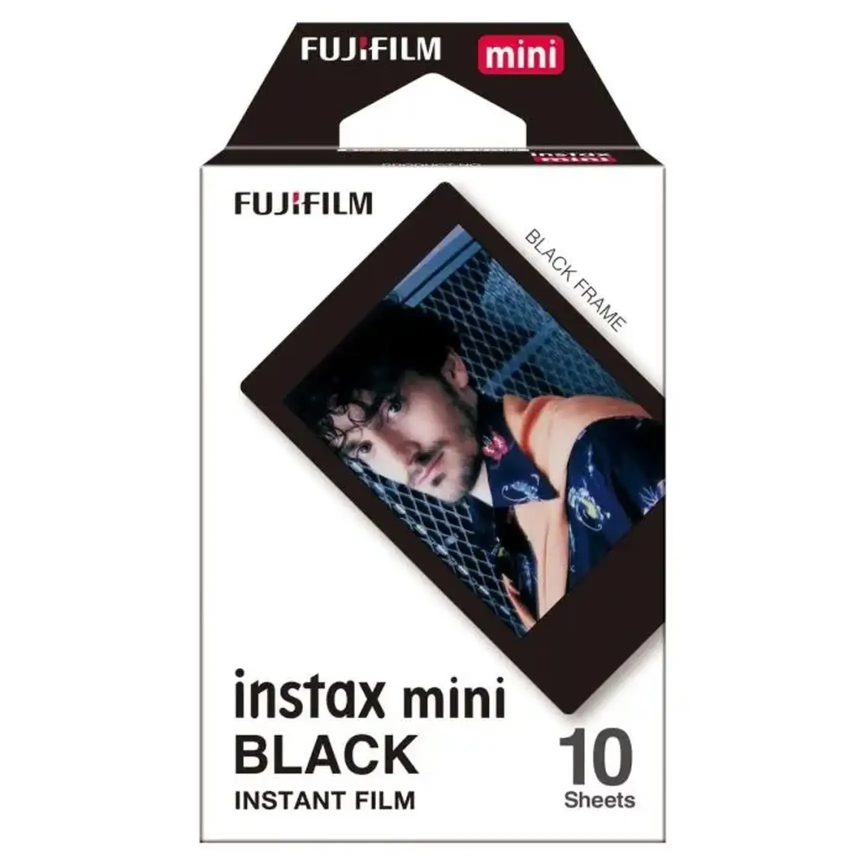 FujiFilm Instax Mini Black Film (10 Sheets)
