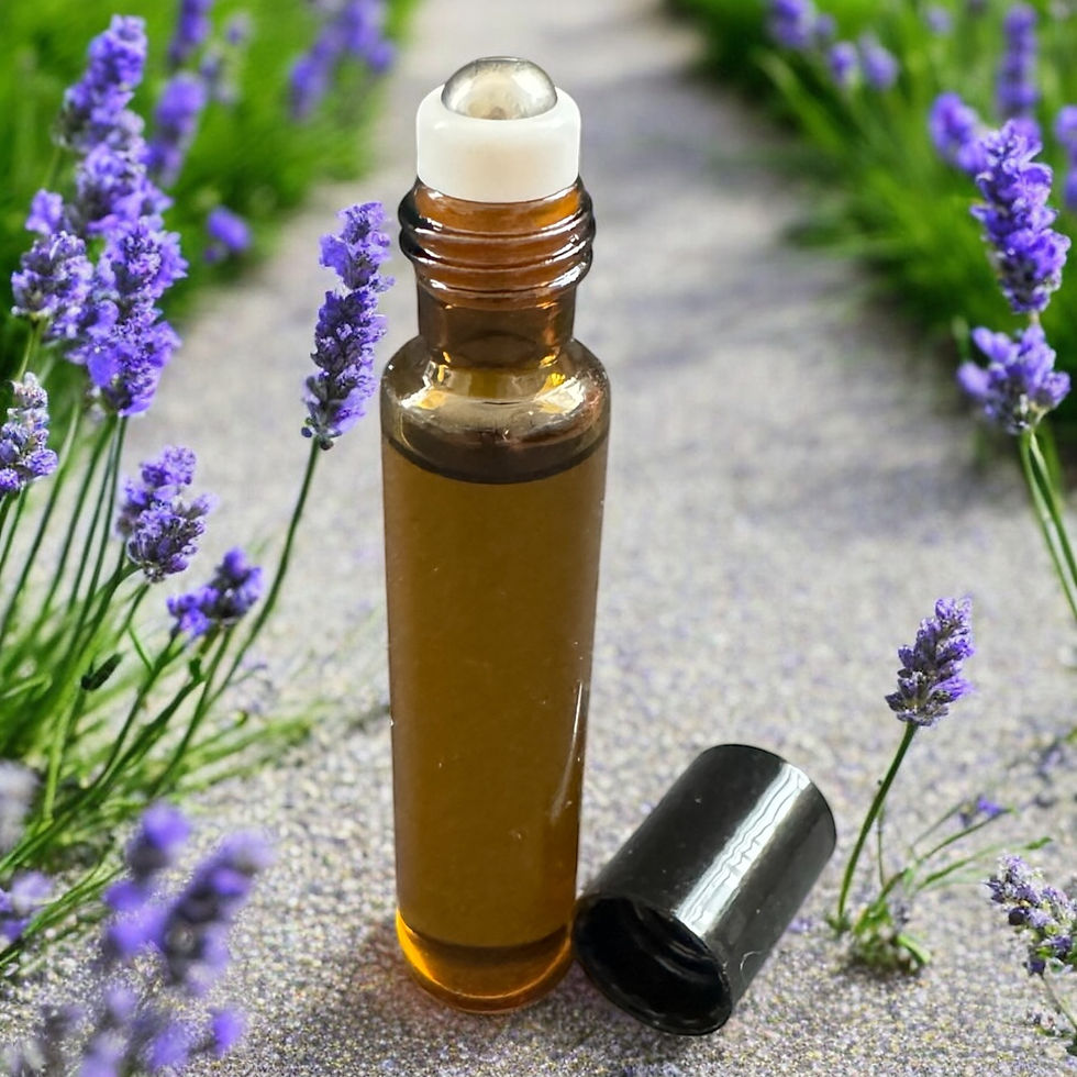 Lavender Perfume- All Natural Oils-NO FRAGRANCES OR ALCOHOLS ADDED