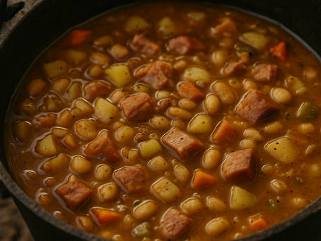 🌾 Chuckwagon Ham & Bean Soup