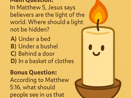 📖 Bible Trivia – November 15th — simple, fun, and full of truth!
