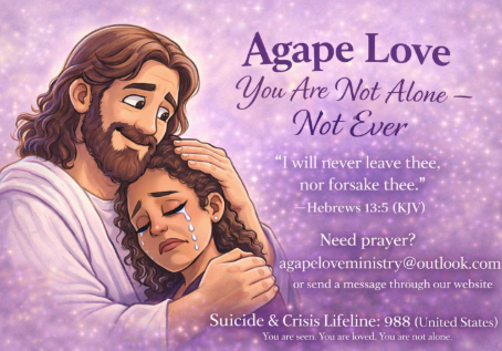 💜 Agape Love Daily Grief Support Devotional 💜🌿 March 25, 2026“Peace in the Middle”📖 Scripture (KJV)