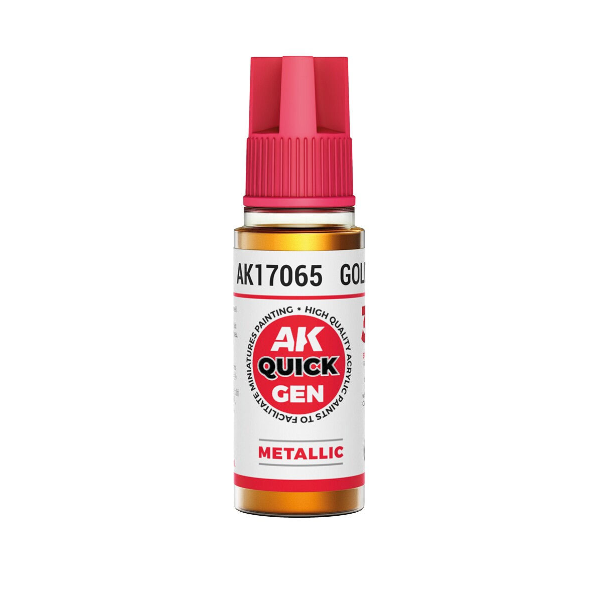 Акрилова фарба GOLD – QUICK GEN COLOR / ЗОЛОТО AK-interactive