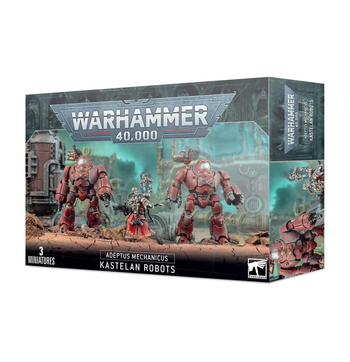 Ігровий набір WARHAMMER 40000: ADEPTUS MECHANICUS - KASTELAN ROBOTS