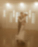 Soft dreamy couple dancing