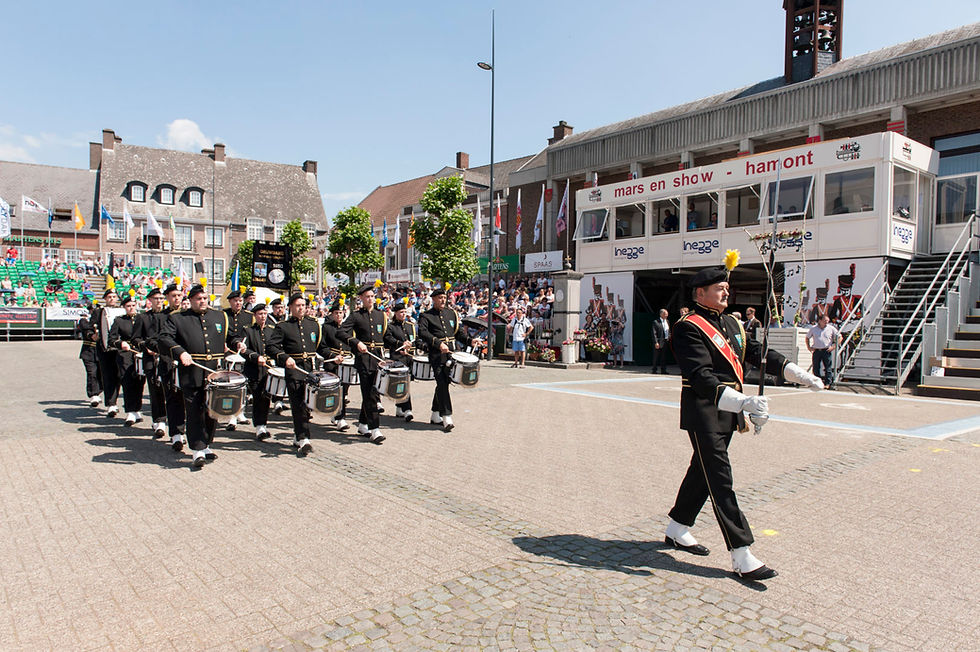 Mars- en showwedstrijd der Lage Landen Hamont