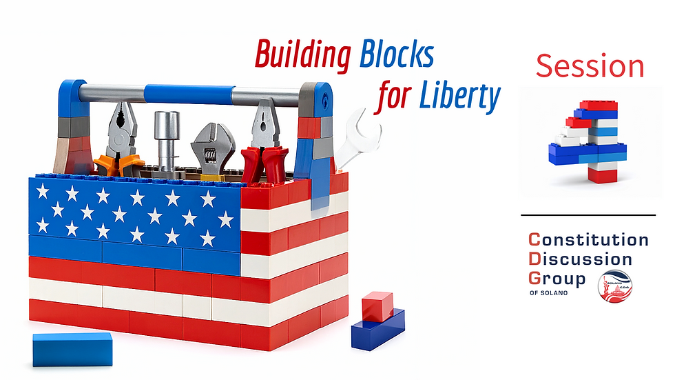 Building Blocks For Liberty I Session 4
