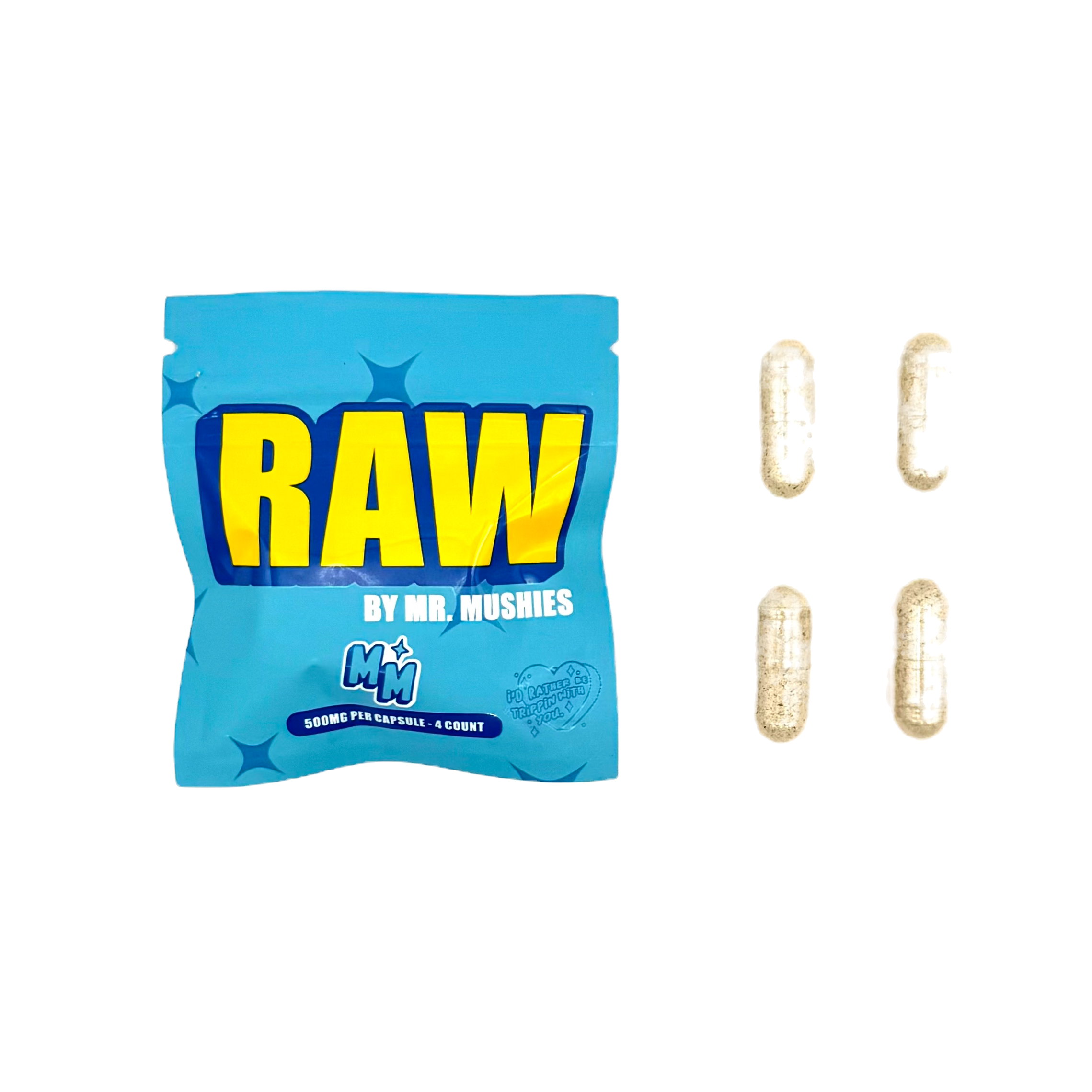 Raw Shroom Capsule | Psilocybin Capsules