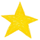 Download premium png of Yellow star icon png cute crayon shape, transparent background by 