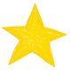 Download premium png of Yellow star icon png cute crayon shape, transparent background by 