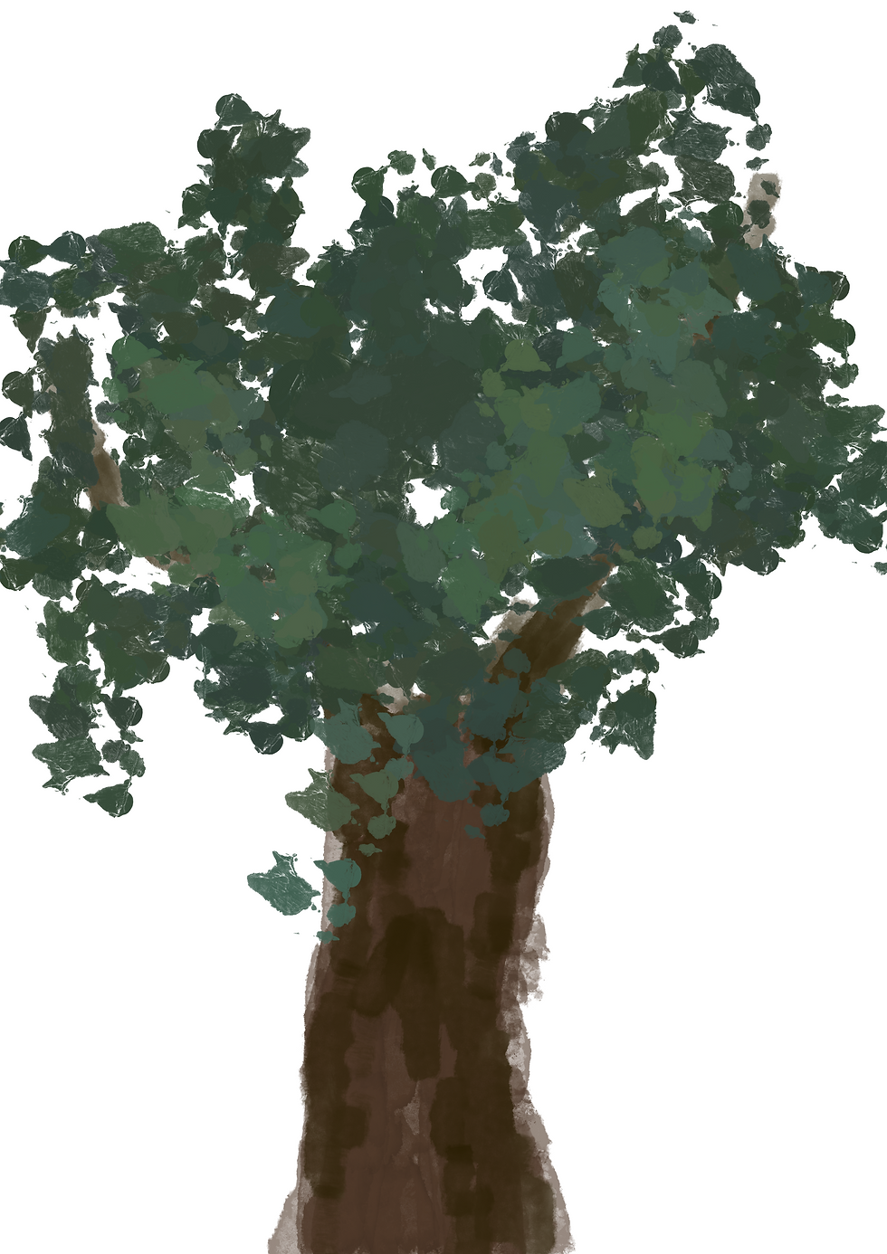 Arbre creat amb digital