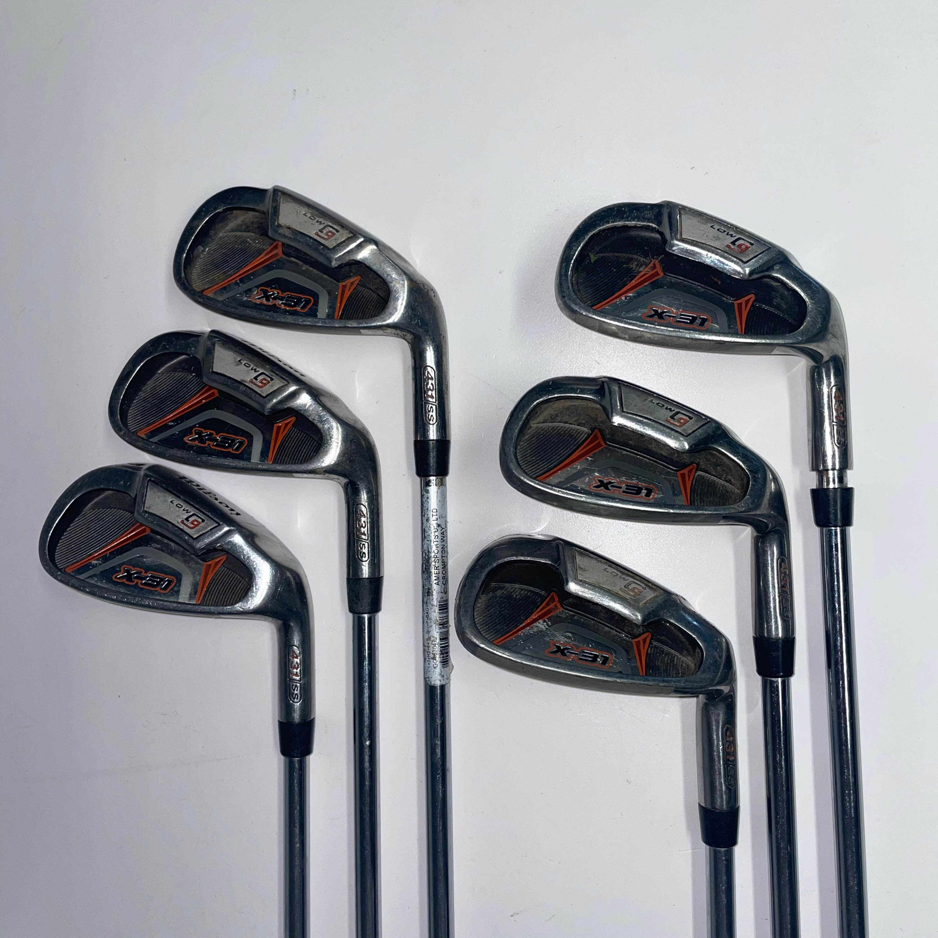 Wilson X-31 Low CG Iron Set (5,6,7,8,PW,SW) Men’s Right Handed 6 Golf Clubs