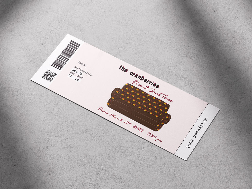 concert ticket