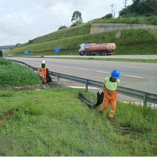 Quantidade de lixo recolhido no Corredor Leste da Rodovia Marechal Rondon cresce 10% em 2024
