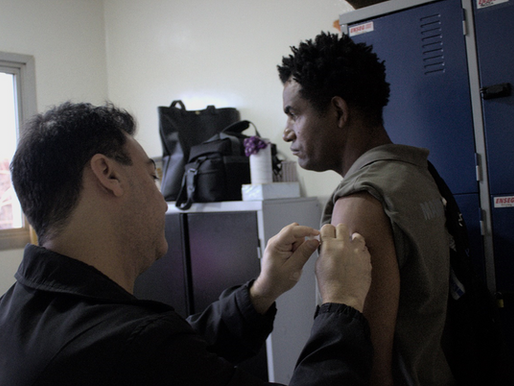 SAU de Elias Fausto atende cerca de 90 caminhoneiros em campanha de saúde 