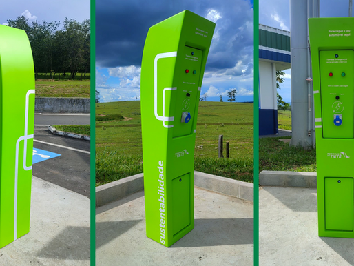 Rodovias do Tietê disponibiliza novos postos de recarga rápida para veículos elétricos. 