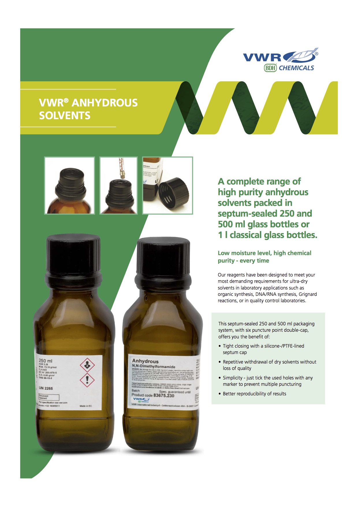Anhydrous Solvents