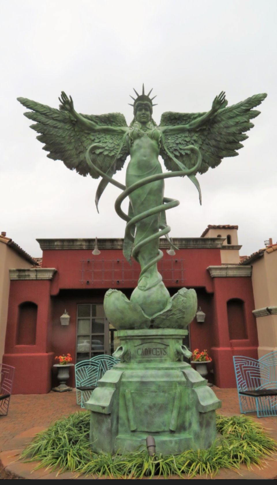 Ophiuchus the Serpent Bearer in Sedona, Arizona