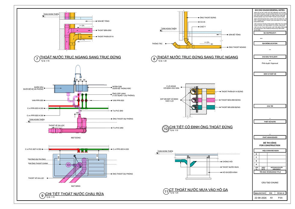 Thumbnail: (LayOut-Full) Bản Vẽ Căn Hộ Dịch Vụ