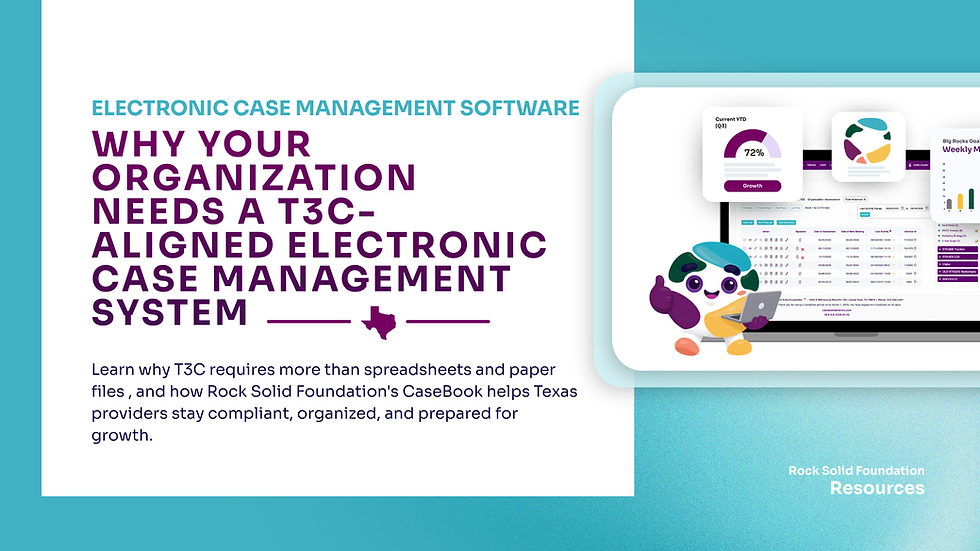 Why your organization needs a t3C aligned electronic case management system