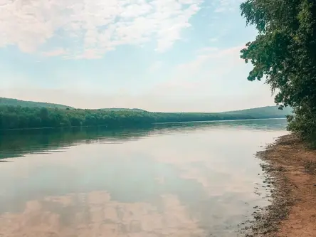Camping at the Lake des Vieilles Forges