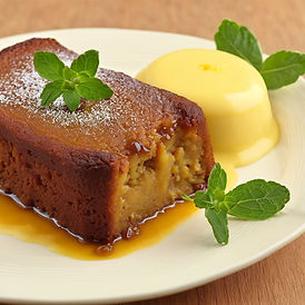 Malva Pudding & Custard from thymekitchen spit braai