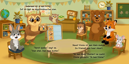 Vinnie gaat naar school | Avonturen met Vos