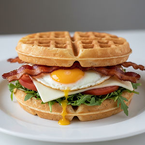 Waffle Breakfast BLT | Catered