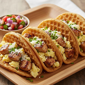 Mini Breakfast Tacos- 3 | Catered