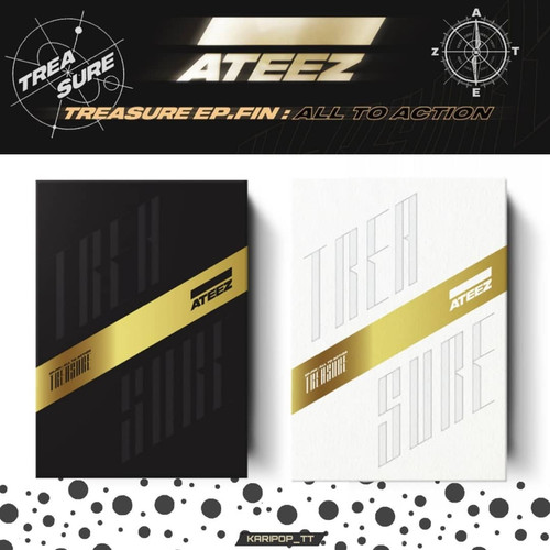 Treasure Ep Fin All To Action ATEEZ- Treasure Ep. Fin: All To Action Album | Karipop TT