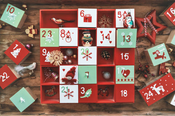 Advent calendar for christmas