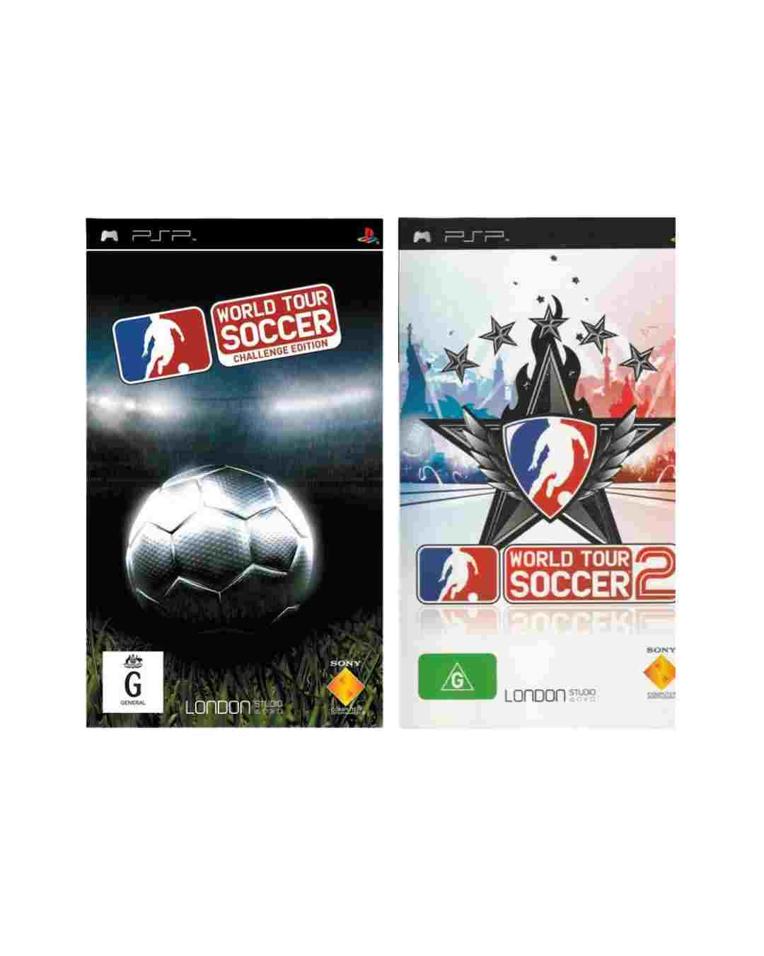 PlayStation Portable World Tour Soccer (challenge edition) & 2