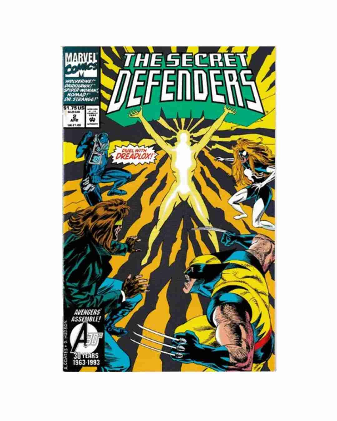 The Secret Defenders No 2 Apr 1993