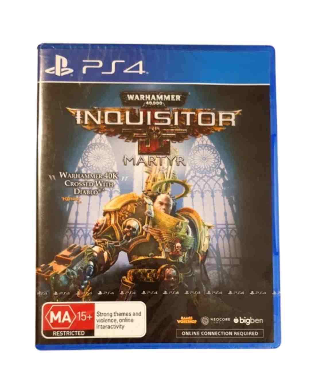 Warhammer 40,000 Inquisitor MARTYR - PlayStation 4 - Case